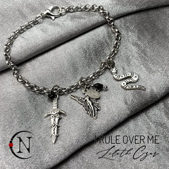 Charm Bracelet ~ I Rule Over Me by Lilith Czar *3 More!