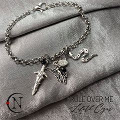 Charm Bracelet ~ I Rule Over Me by Lilith Czar *3 More!