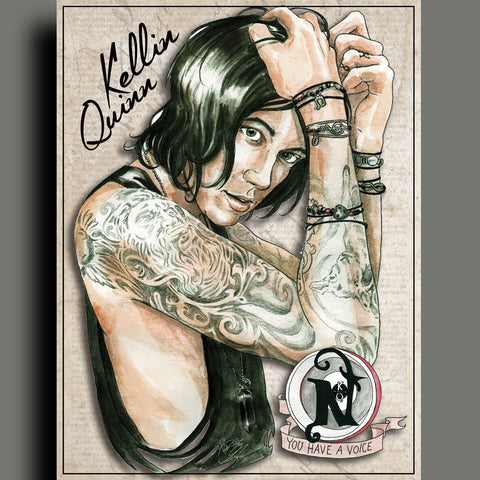 Kellin Quinn - ARTIST POSTER by XOBillie