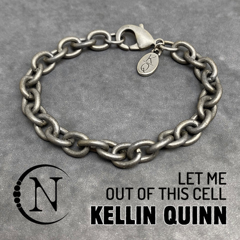 Chain Bracelet ~ Let Me Out Of This Cell by Kellin Quinn *2 More!