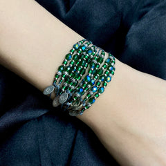 May Emerald NTIO Birthstone Bracelet