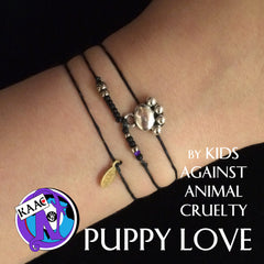 Puppy Love NTIO Bracelet by Kids Against Animal Cruelty