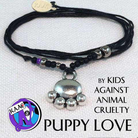 Puppy Love NTIO Bracelet by Kids Against Animal Cruelty
