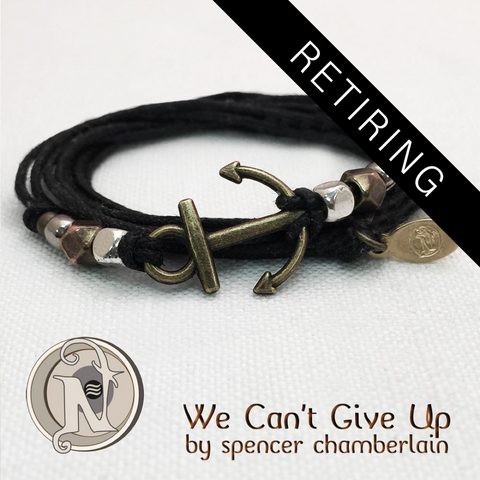 We Can't Give up NTIO Bracelet by Spencer Chamberlain