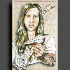 Spencer Chamberlain - ARTIST POSTER by XOBillie