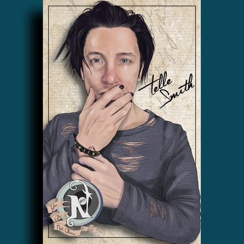 Telle Smith - ARTIST POSTER by XOBillie