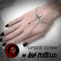 Upside Down Alternative Press Inspired Bracelet by Ash Costello