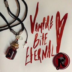 Vampire Bite Eternal Love NTIO Vial Necklace