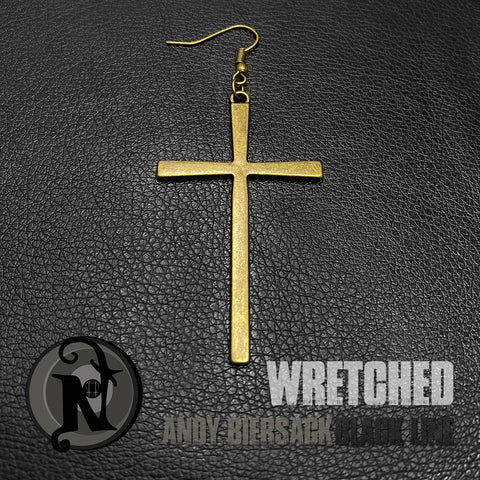 WRETCHED Special Re-Release Commemorative Bronze Earring by Andy Biersack