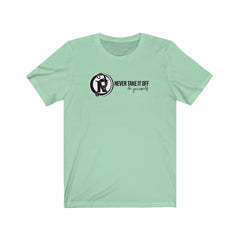 NEVER TAKE IT OFF - LOGO TEE