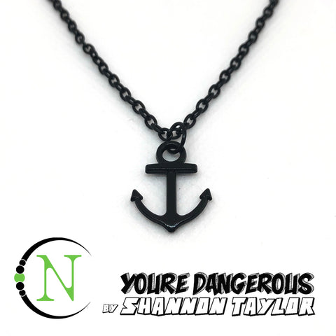 You're Dangerous NTIO Tattoo Necklace/Choker By Shannon Taylor