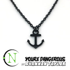 You're Dangerous NTIO Tattoo Necklace/Choker By Shannon Taylor