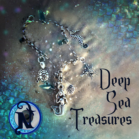 Deep Sea Treasures NTIO Dark Seas Charm Bracelet