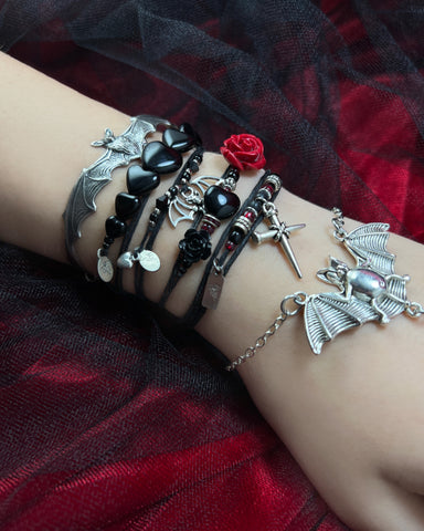 Bat Lovers 5 Bracelet Bundle by Ash Costello