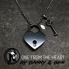 Gunmetal One From the Heart NTIO Necklace Danny Worsnop & Ben Bruce